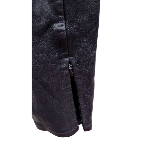 Maison Martin Margiela x H&M BLACK LEATHER LEGGINGS PANTS Size XS - Picture 7 of 16